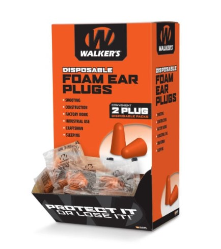 WLK FOAM EAR PLUGS 200 PAIR BO - Carry a Big Stick Sale